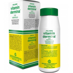 flacone da 100 gr di Vitamindermina polvere Mentolo di Istituto ganassini
