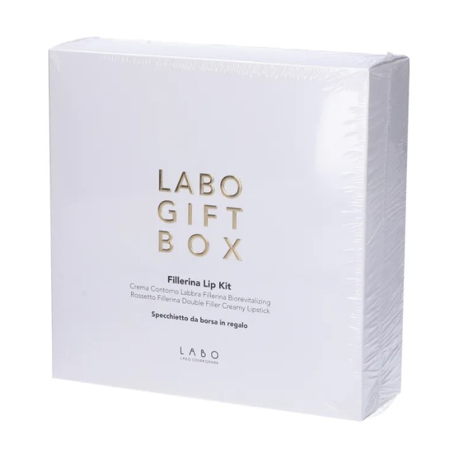 gift box labo con contorno labbra e rossetto fillerina