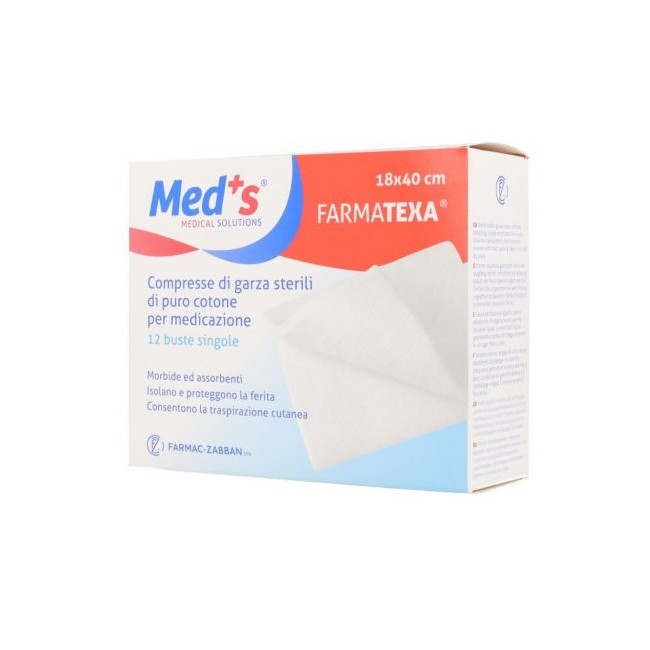 Farvima Medicinali F Care Garza Compressa In Tnt 18x40cm 12 Pezzi