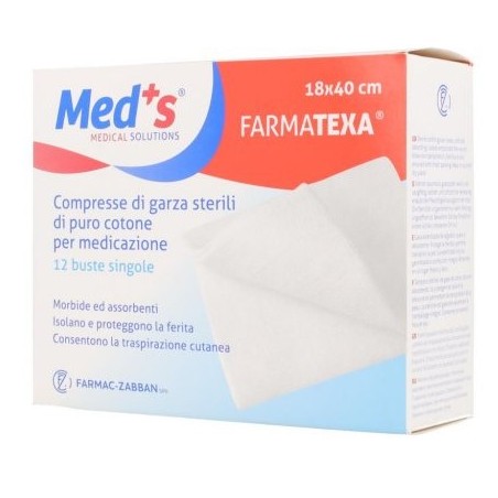 Farvima Medicinali F Care Garza Compressa In Tnt 18x40cm 12 Pezzi