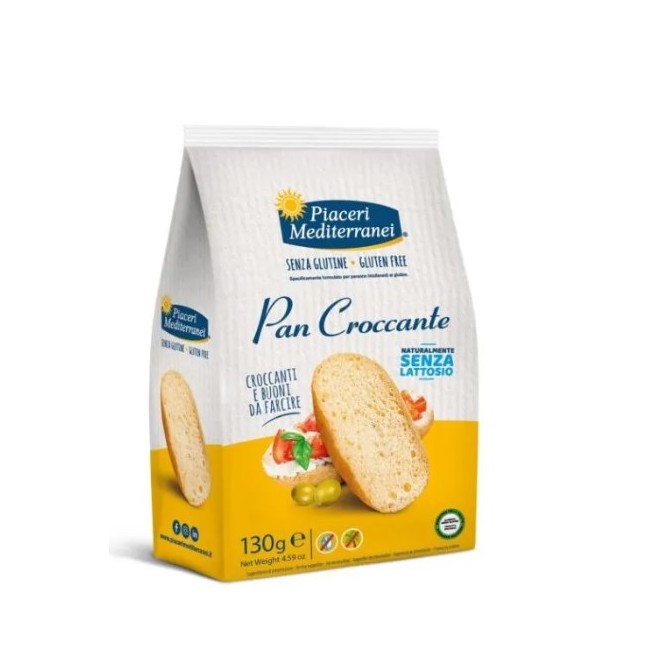 Eurospital Piaceri Mediterranei Pan Croccante 130 G