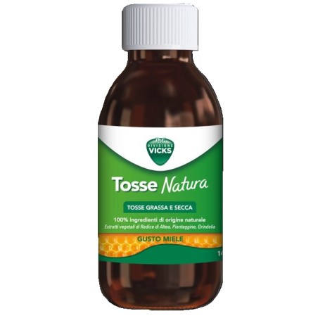 Flacone da 140 Ml di Vicks Tosse Natura grassa e secca Gusto Miele di Procter & Gamble Flacone da 140 Ml di Vicks Tosse Natura grassa e secca Gusto Miele di Procter & Gamble