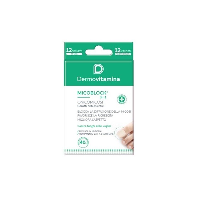 Pasquali Micoblock Onicomicosi Patch Cerotto Anti Micotico 12 Pezzi