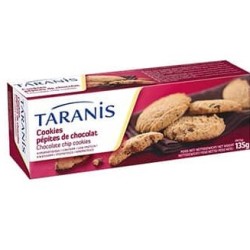 Confezione da 5 monoporzioni di Metabolic Food tranis Cookies con Pepite di Cioccolato