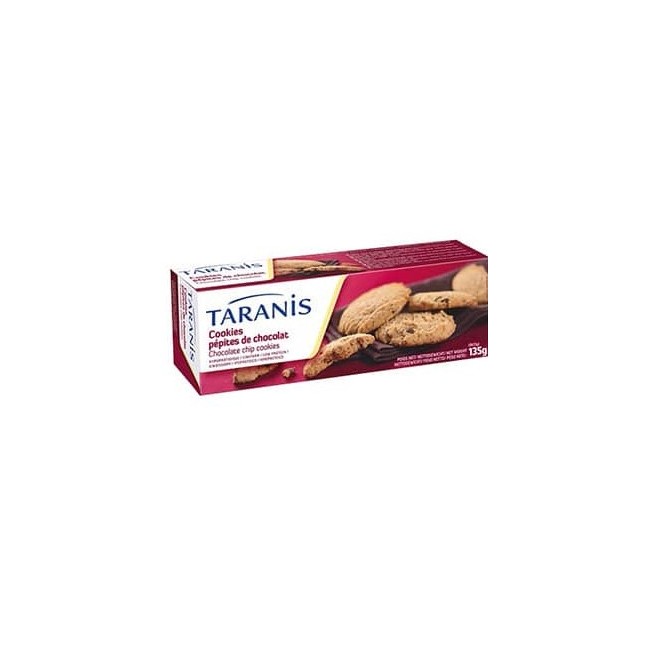 Confezione da 5 monoporzioni di Metabolic Food tranis Cookies con Pepite di Cioccolato