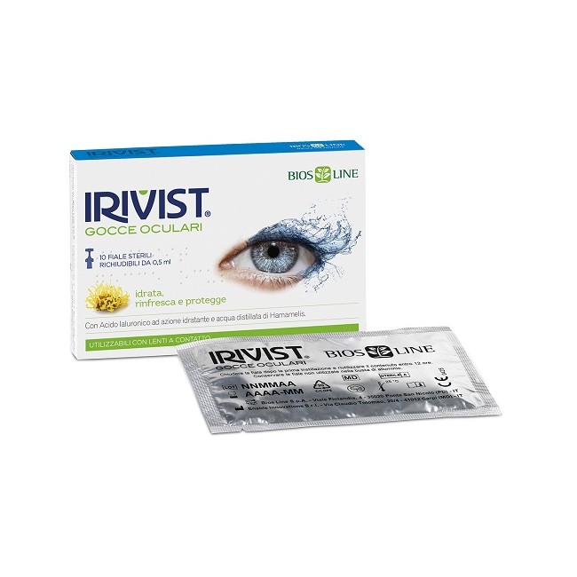 Bios Line Irivist Gocce Oculari Monodose 10 Fiale Da 0,5 Ml