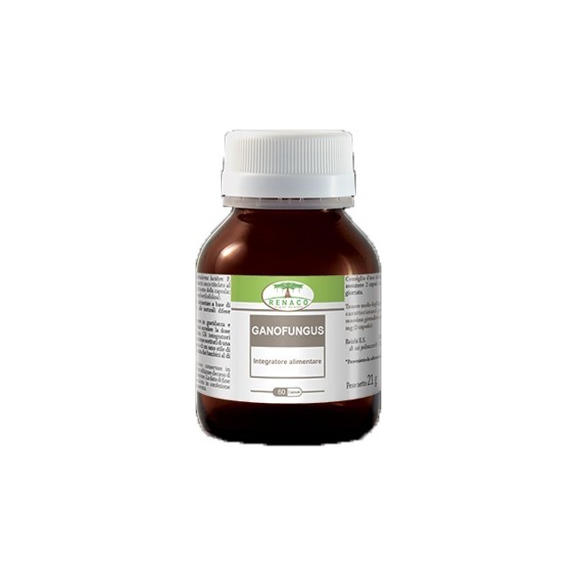 Renaco Ganofungus 60 Capsule Flacone 24 G
