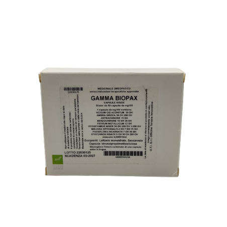 Oti Officine Terapie Innovative Gamma Biopax Composto 60 Capsule