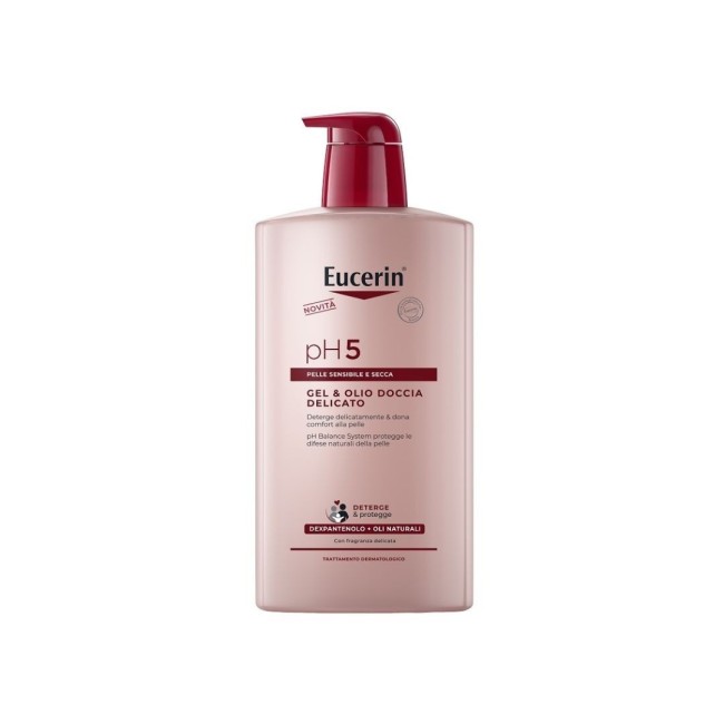 Beiersdorf Eucerin Gel & Olio Doccia Delicato 1 Litro