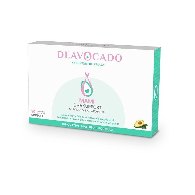 Pecten Group Deavocado Mami Dha Support 30 Softgel