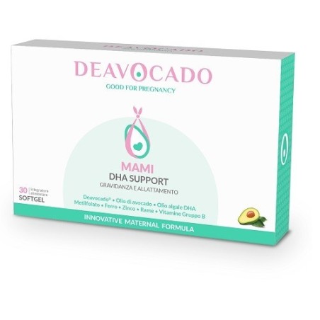 Pecten Group Deavocado Mami Dha Support 30 Softgel