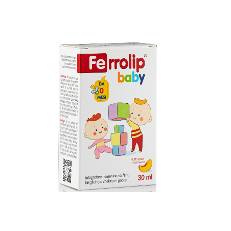 U. G. A. Nutraceuticals Ferrolip Baby Gocce 30 Ml Gusto Pesca