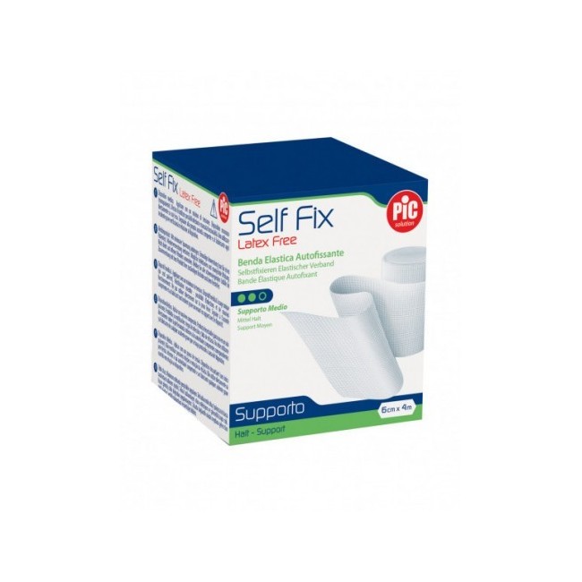 Pikdare Benda Elastica Pic Selffix Senza Lattice M 4x6 Cm