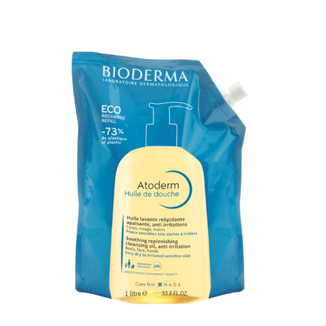 Bioderma Atoderm Huile De Douche Ecorechange