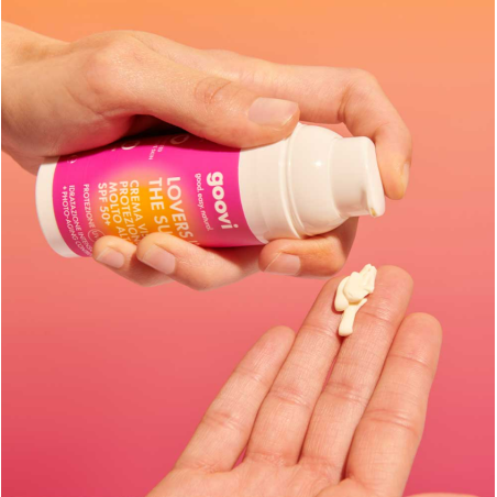 The Good Vibes Company Goovi Crema Viso Spf50+ Lovers In The Sun 50 Ml