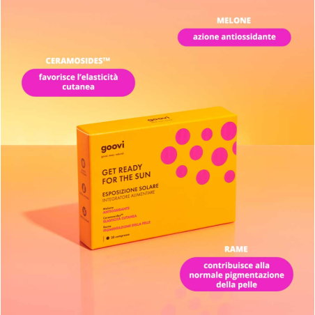 The Good Vibes Company Goovi Esposizione Solare 30 Compresse