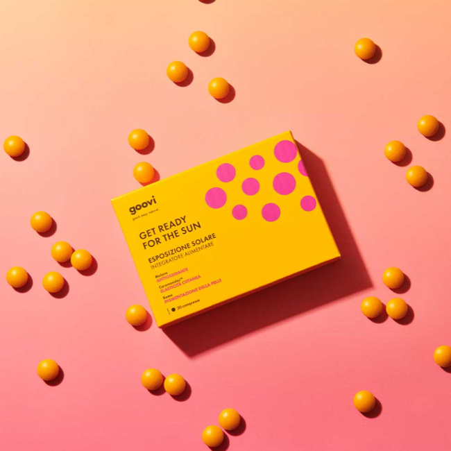 The Good Vibes Company Goovi Esposizione Solare 30 Compresse
