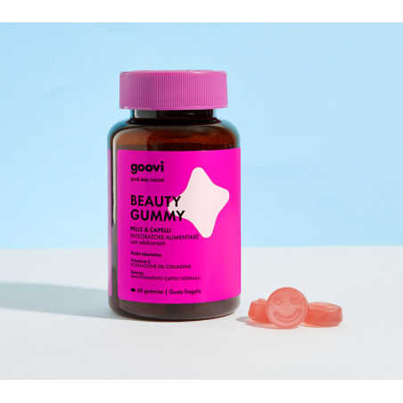 The Good Vibes Company Goovi Pelle&capelli Beauty 60 Gummies