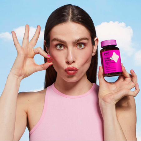 The Good Vibes Company Goovi Pelle&capelli Beauty 60 Gummies
