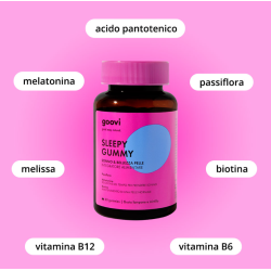 The Good Vibes Company Goovi Sonno&bellezza Pelle Sleepy 60 Gummies