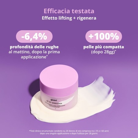 The Good Vibes Company Goovi Trattamento Overnight Con Biopeptidi Be My Berrynol 50 Ml