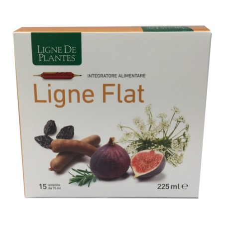 Natura Service Ligne Flat 15 Ampolle Bevibili Da 15 Ml