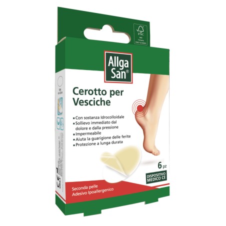 Naturwaren Cerotto Vesciche Allgasan 6 Pezzi