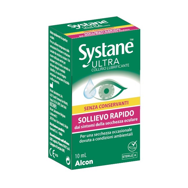 Farmed Collirio Lubrificante Systane Ultra Senza Conservanti 10 Ml