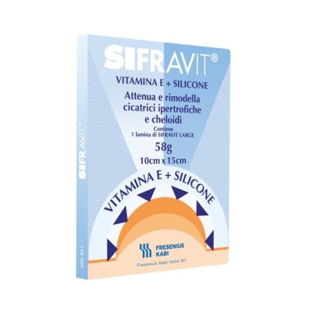 Fresenius Kabi Sifravit Placca Silicone 15x10 Cm 1 Pezzo