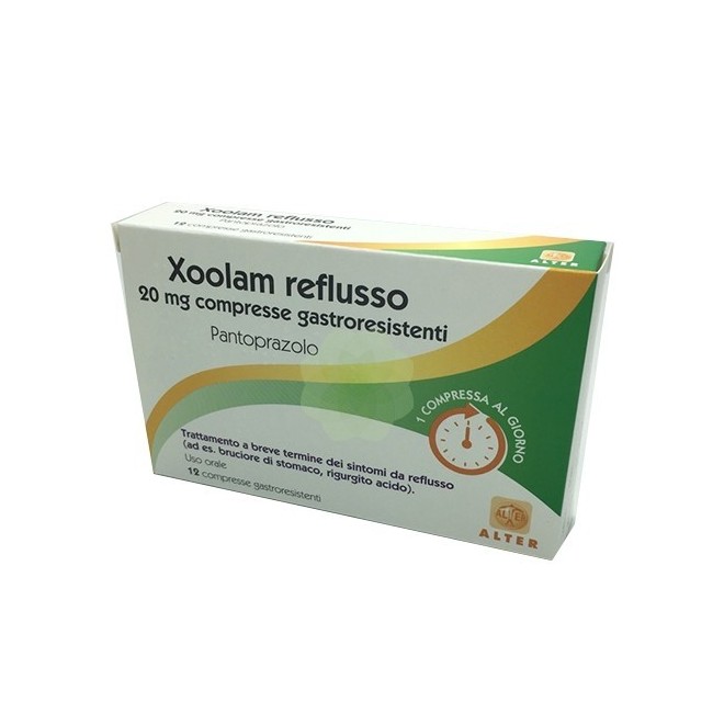 Laboratori Alter Xoolam Reflusso 20 Mg Compresse Gastroresistenti