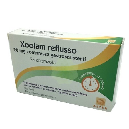 Laboratori Alter Xoolam Reflusso 20 Mg Compresse Gastroresistenti
