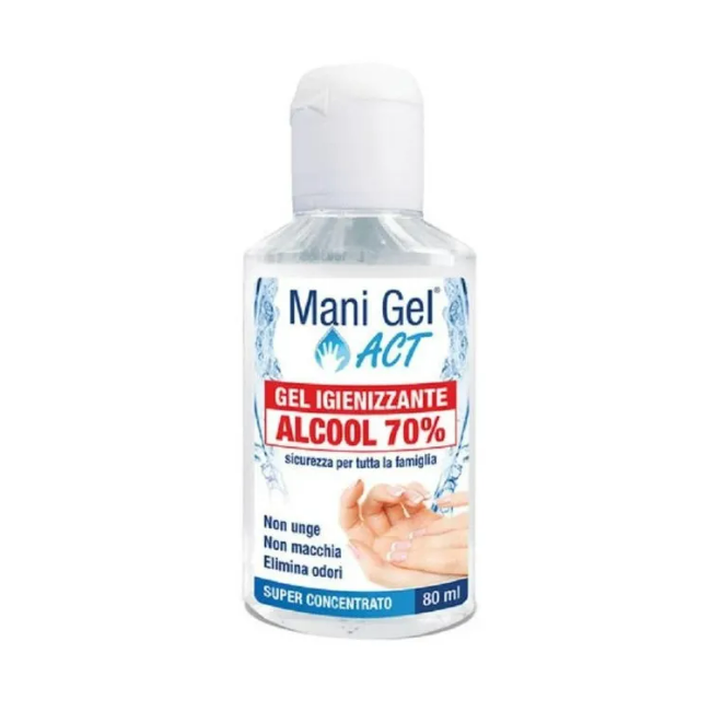 F&f Mani Gel Act Gel Igienizzante Alcool 70% 80 Ml