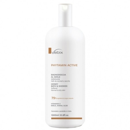 Bagnodoccia Fisiologico 1000 Ml Vebix Phytamin Active Bagnodoccia Fisiologico 1000 Ml Vebix Phytamin Active