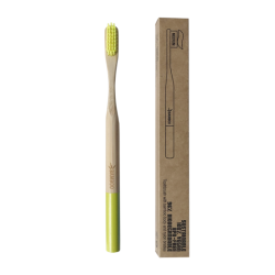 Spazzolino Bamboo Setole Medium color Lime Alcea