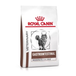 Nutrition Cat Gastrointestinal Royal Canin Veterinary Health  Moderate Calorie 2 Kg