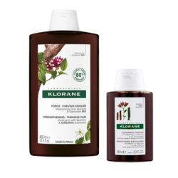 400 ml + 100 ml in omaggio Klorane Chinina Shampoo Fortificante & Stimolante Alla Chinina