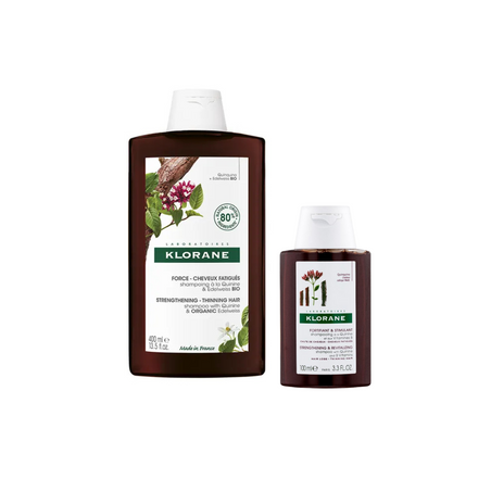 400 ml + 100 ml in omaggio Klorane Chinina Shampoo Fortificante & Stimolante Alla Chinina
