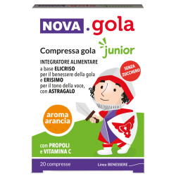 20 Compresse Nova Gola Junior Arancia