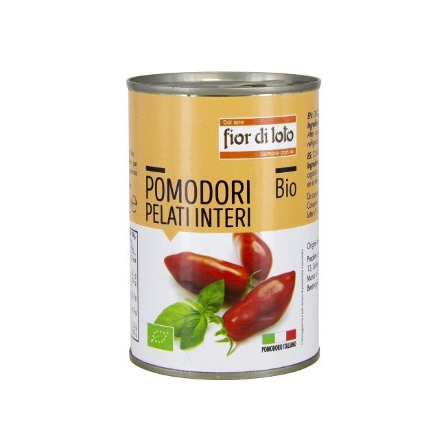 fior di loto pelati pomodori bio 400g