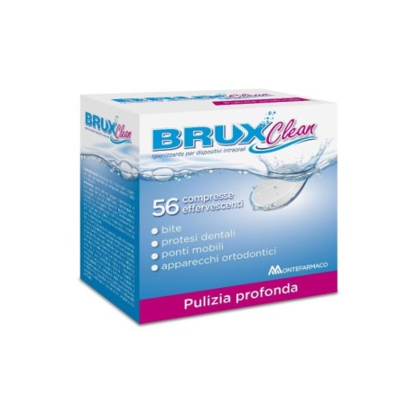Montefarmaco Brux Clean 56 Compresse Effervescenti