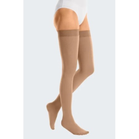 Calza Autoreggente Corta Cotton Mediven Classe Di Compressione 2 Punta Aperta 5 Y65910