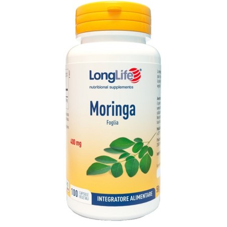 Longlife Moringa 400mg 100 Capsule