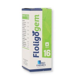 Flacone da 30 Ml di Floligogem 16 della Biofarmex