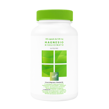Oti Officine Terapie Innovative Magnesio Bisglicinato 180 Capsule Da 530 Mg