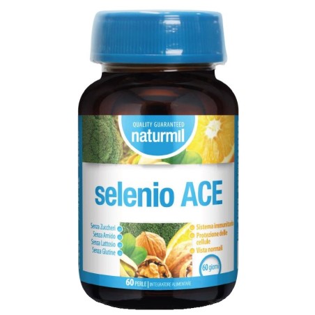 Flacone da 60 perle di Selenio naturmil di Dietmed Italia Flacone da 60 perle di Selenio naturmil di Dietmed Italia