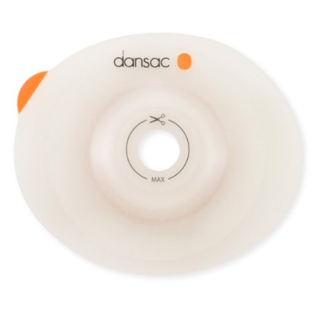 Hobama Placca Per Stomia Addominale Dansac Novalife Tre 2 Placca Convessa Soft 15-52 Mm Flangia 70 Mm Ritagliabile 5 Pezzi