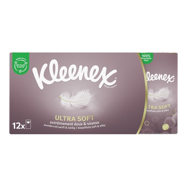 Kimberly Clark Kleenex Ultra Soft Fazzoletti 12 Pezzi