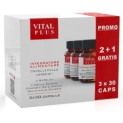 Vital Plus Integratore per pelle, capelli e unghie 90 capsule