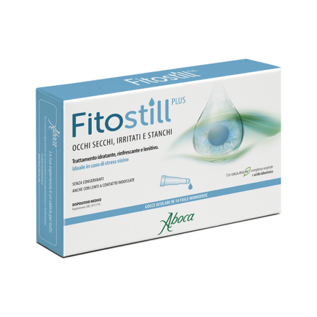 10 Fiale Monodose Aboca Fitostill Plus Gocce Oculari
