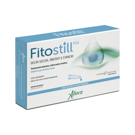 10 Fiale Monodose Aboca Fitostill Plus Gocce Oculari